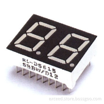 0.3 Inch Dual Digit LED Display